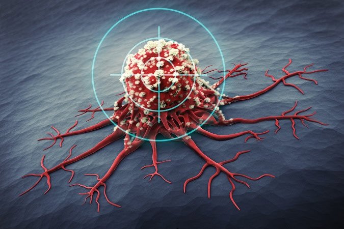 Tumor,Cell,Target,-,3d,Illustration
